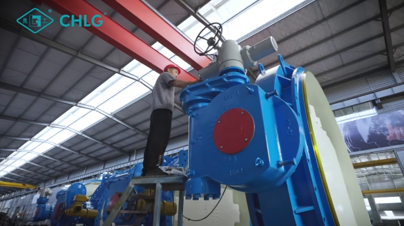 DN5000電動真空蝶閥如期交付，良固閥門助力新疆2*330MW燃煤發(fā)電機組建設(shè)